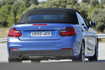 BMW Serie 2 220i M Sport Descapotable Estoril Blue Exterior Posterior 2 puertas