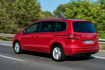 SEAT Alhambra Gama Alhambra Style Advanced Travel Monovolumen Rojo Romance Exterior Lateral-Posterior 5 puertas