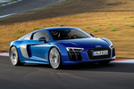 Audi R8 V10 Plus V10 Plus Coup&eacute; Azul Ara Exterior Lateral-Frontal 2 puertas