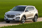 Hyundai Tucson Gama Tucson Style Todo terreno White Sand Exterior Frontal-Lateral 5 puertas