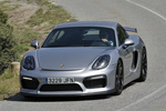 Porsche Cayman Cayman GT4 385 CV GT4 Coup&eacute; Plata GT Metalizado Exterior Frontal-Lateral 3 puertas