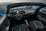 Ferrari 488 Spider Spider Descapotable Blu Elettrico Interior Salpicadero 2 puertas