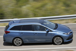 Toyota Auris Touring Sports Hybrid Feel Turismo familiar Azul Denim Exterior Lateral-Cenital 5 puertas