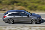 Mercedes-Benz Clase CLA CLA 220 CDI 7G-DCT (177 CV) AMG Line Turismo familiar Gris monta&ntilde;a metalizado Exterior Lateral-Cenital 5 puertas