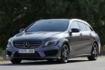 Mercedes-Benz Clase CLA CLA 220 CDI 7G-DCT (177 CV) AMG Line Turismo familiar Gris monta&ntilde;a metalizado Exterior Lateral-Frontal 5 puertas