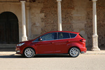 Ford C-MAX 1.0 EcoBoost 125 CV Titanium Monovolumen Rojo Rush Exterior Lateral-Posterior 5 puertas