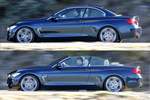 BMW Serie 4 Cabrio 420d Aut. Sport Line Descapotable Midnight blue Exterior Lateral 2 puertas