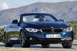 BMW Serie 4 Cabrio 420d Aut. Sport Line Descapotable Midnight blue Exterior Lateral-Frontal 2 puertas