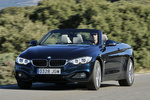BMW Serie 4 Cabrio 420d Aut. Sport Line Descapotable Midnight blue Exterior Frontal-Lateral 2 puertas