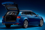 Renault Talisman Gama Talisman Sport Tourer Gama Talisman Sport Tourer Turismo familiar Azul Cosmos Exterior Cenital-Posterior-Lateral 5 puertas