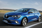 Renault M&eacute;gane TCe 205 GT Turismo Azul Rayo Exterior Frontal-Lateral 5 puertas