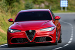 Alfa Romeo Giulia Quadrifoglio Quadrifoglio Turismo Rosso Competizione Exterior Frontal 4 puertas