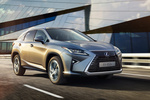 Lexus RX 450h Luxury Todo terreno Beige Arena Exterior Frontal-Lateral 5 puertas