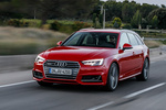 Audi A4 3.0 TDI quattro S line Turismo familiar Rojo Tango Exterior Frontal-Lateral 5 puertas