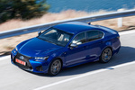 Lexus GS GS F F Turismo Saphire Blue Exterior Frontal-Lateral-Cenital 4 puertas