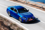 Lexus GS GS F F Turismo Saphire Blue Exterior Frontal-Lateral-Cenital 4 puertas
