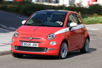 Fiat 500 500 1.2 69 CV Lounge Turismo Rojo Corallo Exterior Frontal-Lateral 3 puertas