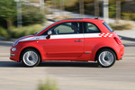 Fiat 500 500 1.2 69 CV Lounge Turismo Rojo Corallo Exterior Lateral 3 puertas