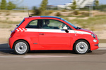 Fiat 500 500 1.2 69 CV Lounge Turismo Rojo Corallo Exterior Lateral 3 puertas