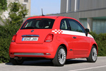 Fiat 500 500 1.2 69 CV Lounge Turismo Rojo Corallo Exterior Posterior-Lateral 3 puertas