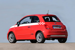 Fiat 500 500 1.2 69 CV Lounge Turismo Rojo Corallo Exterior Lateral-Posterior 3 puertas