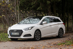 Hyundai i40 1.7 CRDi 141 CV BlueDrive Style Turismo familiar White Sand Exterior Frontal-Lateral 5 puertas