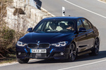 BMW Serie 3 335d xDrive M Sport Turismo Tasanitblau Exterior Frontal-Lateral 4 puertas