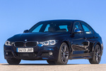 BMW Serie 3 335d xDrive M Sport Turismo Tasanitblau Exterior Frontal-Lateral 4 puertas