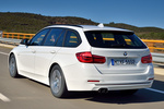 BMW Serie 3 320d EfficientDynamics Sport Turismo familiar Alpinweiss Exterior Lateral-Posterior 5 puertas