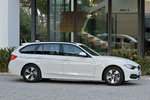 BMW Serie 3 320d EfficientDynamics Sport Turismo familiar Alpinweiss Exterior Lateral 5 puertas