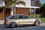 BMW Serie 3 330d Luxury Turismo familiar Platinsilber metalizado Exterior Lateral 5 puertas