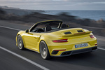 Porsche 911 Turbo S Turbo S Descapotable Amarillo Racing Exterior Lateral-Posterior 2 puertas