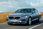 Volvo S90 T6 Inscription Turismo Mussel Blue Exterior Frontal-Lateral 4 puertas