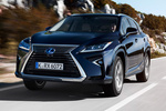 Lexus RX 450h Luxury Todo terreno Azul Oc&eacute;ano Exterior Lateral-Frontal 5 puertas