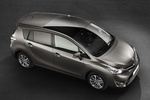 Toyota Verso Gama Verso (2016) Gama Verso (2016) Monovolumen Gris Meteoro Exterior Cenital-Lateral-Frontal 5 puertas