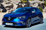 Renault M&eacute;gane TCe 205 GT Turismo Azul Rayo Exterior Frontal-Lateral 5 puertas