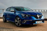 Renault M&eacute;gane TCe 205 GT Turismo Azul Rayo Exterior Lateral-Frontal 5 puertas