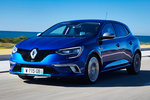 Renault M&eacute;gane TCe 205 GT Turismo Azul Rayo Exterior Frontal-Lateral 5 puertas