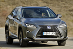 Lexus RX 450h Executive Tecno Todo terreno Beige Arena Exterior Frontal-Lateral 5 puertas