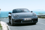 Porsche 718 Gama Boxster Gama Boxster Descapotable Azul Grafito Exterior Frontal 2 puertas