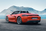 Porsche 718 Boxster S Gama Boxster Descapotable Naranja lava Exterior Lateral-Posterior 2 puertas