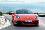 Porsche 718 Boxster S Gama Boxster Descapotable Naranja lava Exterior Frontal 2 puertas