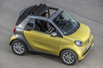 smart fortwo Gama fortwo Prime Descapotable Amarillo Llama y Plata Exterior Cenital-Lateral 3 puertas