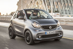 smart fortwo Gama fortwo Passion Descapotable Gris mate y Negro Exterior Lateral-Frontal 3 puertas