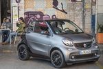smart fortwo Gama fortwo Passion Descapotable Gris mate y Negro Exterior Lateral-Frontal 3 puertas