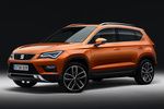 SEAT Ateca Todo terreno Naranja Samoa Exterior Lateral-Frontal 5 puertas
