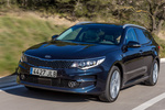 KIA Optima Turismo familiar Gravity Blue Exterior Lateral-Frontal 5 puertas