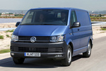 Volkswagen T6 Transporter Gama Transporter Veh&iacute;culo comercial Azul Acapulco metalizado Exterior Frontal-Lateral 4 puertas
