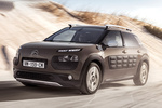Citro&euml;n C4 Cactus Puretech 110 Rip Curl Turismo Marr&oacute;n oliva metalizado Exterior Frontal-Lateral 5 puertas