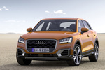 Audi Q2 Gama Q2 Gama Q2 Todo terreno Naranja Coral Exterior Lateral-Frontal 5 puertas